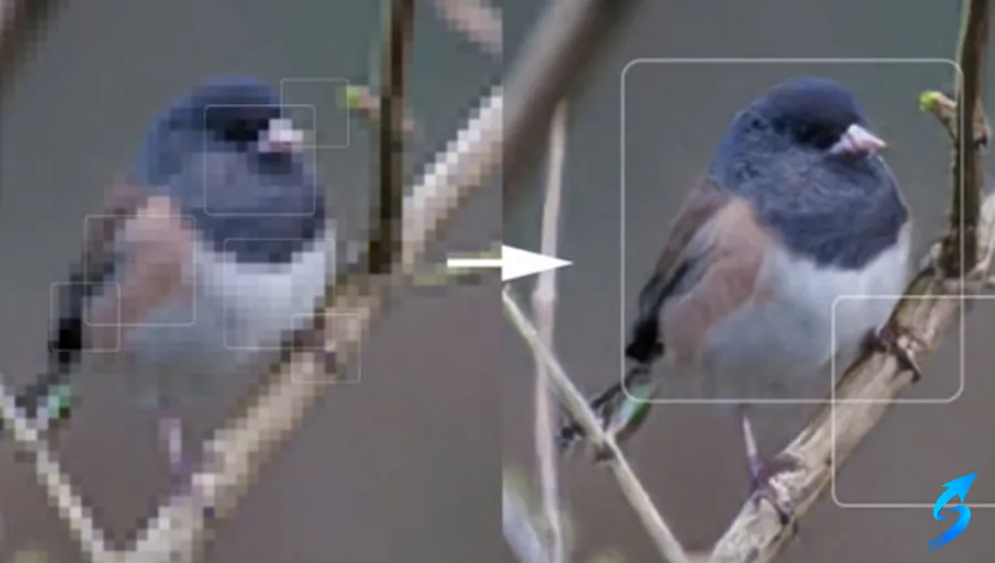 Super Resolution enhancement in Security