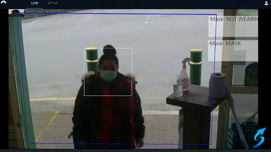 Recognition Camera Behind a Mask, Solution